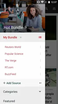 Bundle News android App screenshot 4